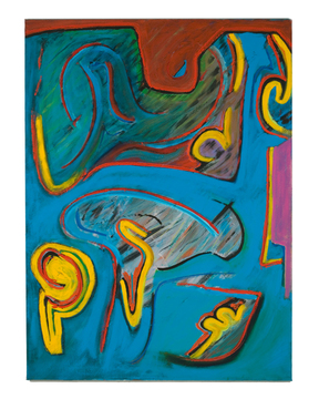 Visions of a Long Distance Runner
48" x 36"
Oil and Acrylic on Canvas
