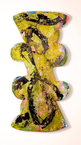 Untitled
48" x 28" x 3" Irregular
Acrylic on Canvas on Panel