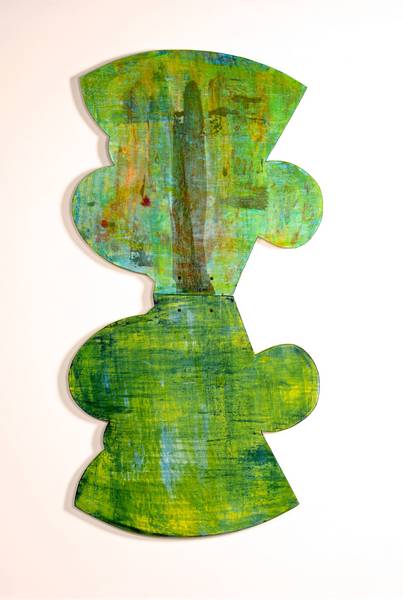 Untitled
77" x 37" x 4" Irregular
Acrylic on Canvas on Panel