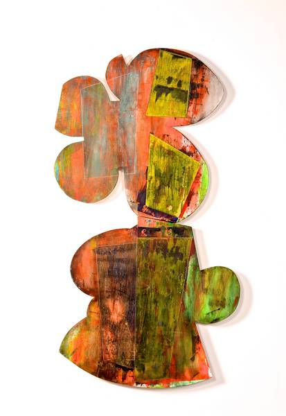 Song For My Father
77" x 37" x 4" Irregular
Acrylic on Canvas on Panel