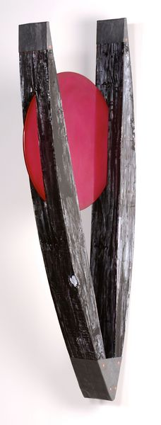 "Serengeti Sunset"
57" x 26" x 5.5"
Acrylic Polimer, Lead, 20" dia. Powder-Coated Aluminum Circle