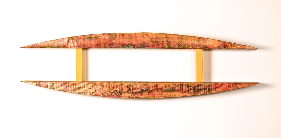 Untitled
16" x 57" x 5.5"
Acrylic on Wood with Power-Coated Aluminum