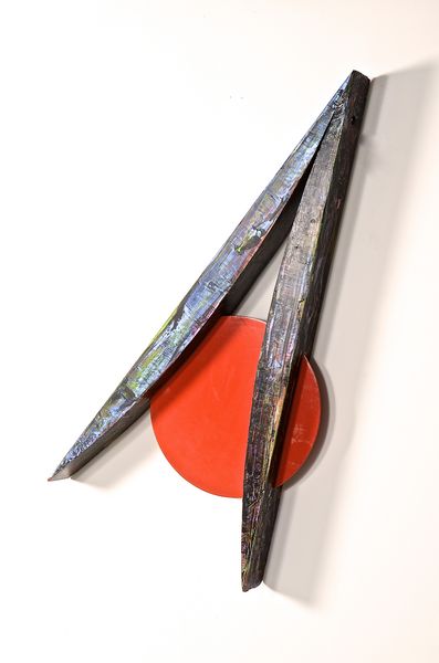"Slightly Pierced"
57" x 26" x 5.5"
Acrylic on Wood with Power-Coated Aluminum Circle