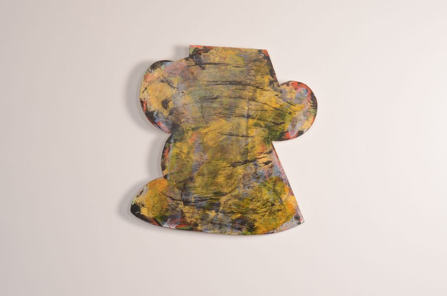 Untitled
24" x 23" x 2" Irregular
Acrylic on Canvas on Panel