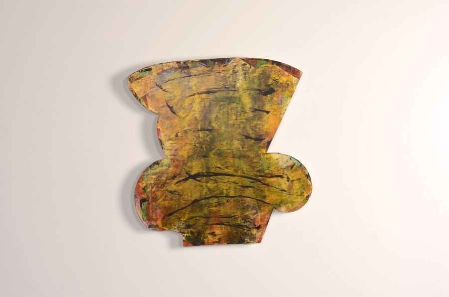 Untitled
24" x 23" x 2" Irregular
Acrylic on Canvas on Panel
