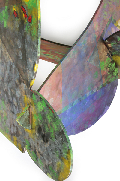 The Gleam in Your Eye (Detail)
Acrylic and Oil on Wood