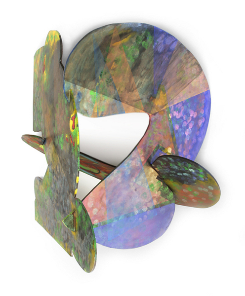 The Gleam in Your Eye
48" x 48" x 36" Irregular
Acrylic and Oil on Wood