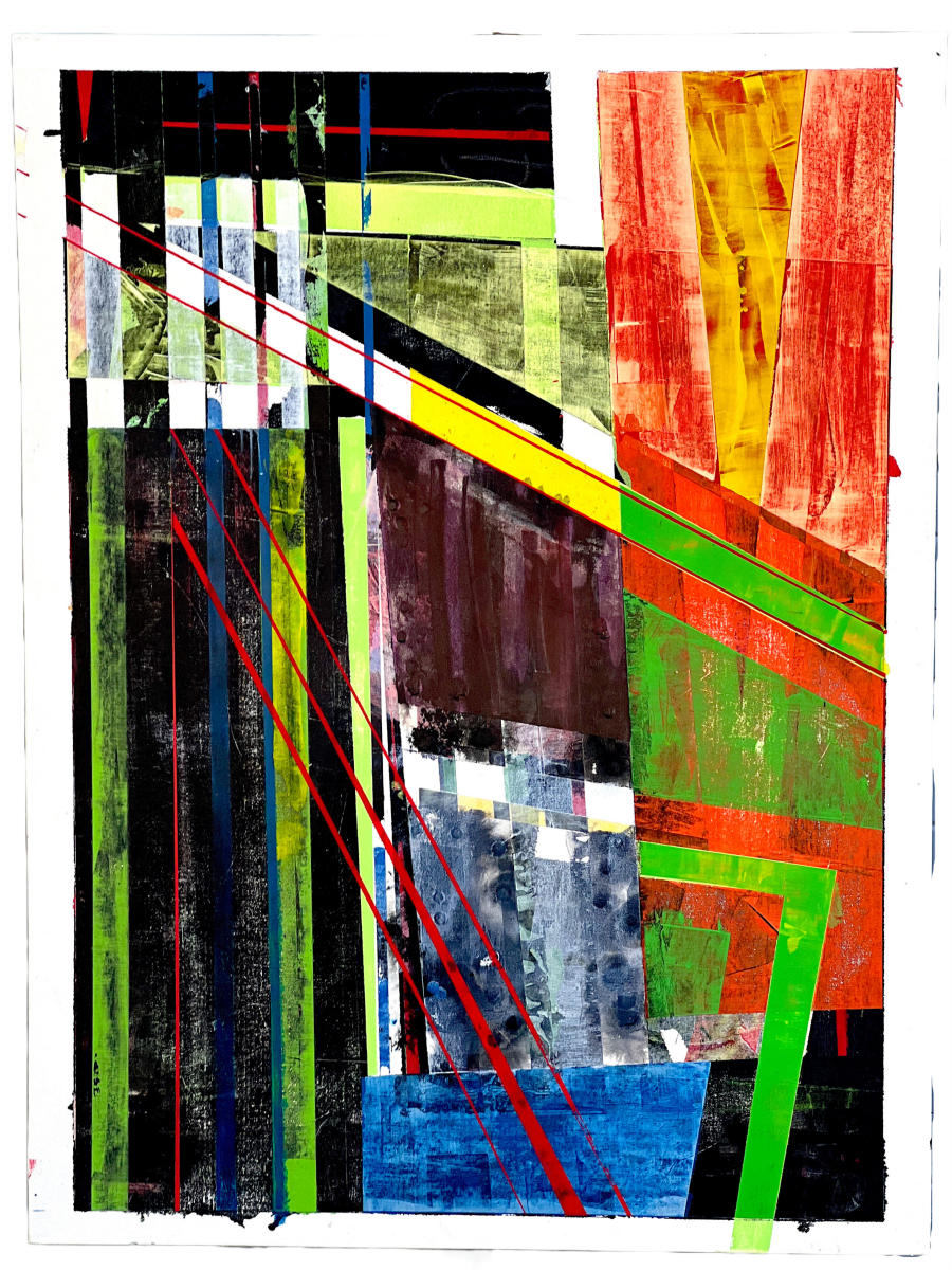 String Theory 2
Acrylic, Flashe on canvas on birch panel
48" x 36"