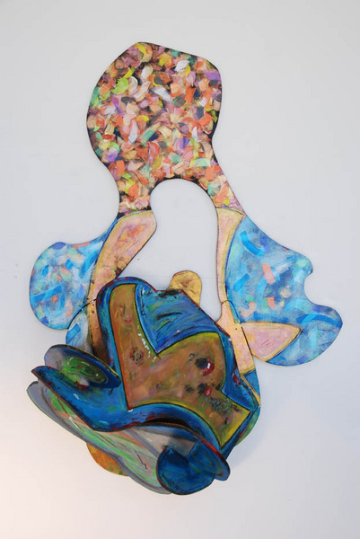 Puzzle Piece 9
60" x 46" x 21" Irregular
Oil and Acrylic on Wood