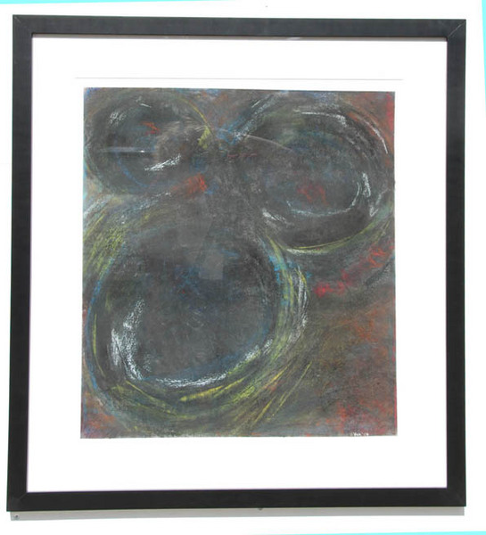 Crazy Eight Pastel
32" x 29"
Charcoal and Pastel on Paper