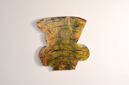 Untitled
24" x 23" x 2" Irregular
Acrylic on Canvas on Panel
