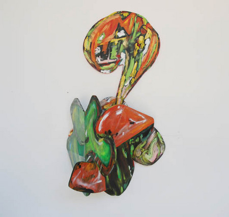 Puzzle Piece 7
45" x 27" x 26" Irregular
Oil and Acrylic on Wood